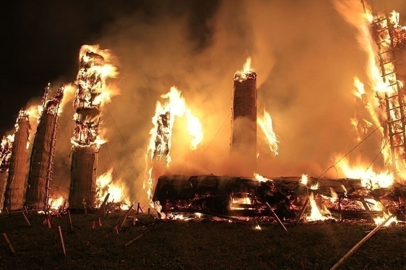須賀川松明あかし