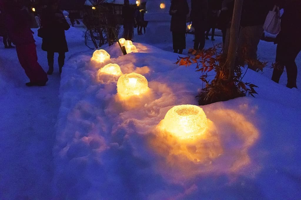 大内宿(雪まつり)